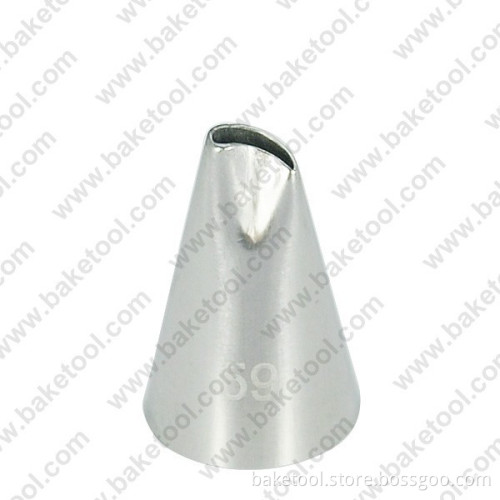 Stainless steel Pastry Icing Petal Nozzle #59